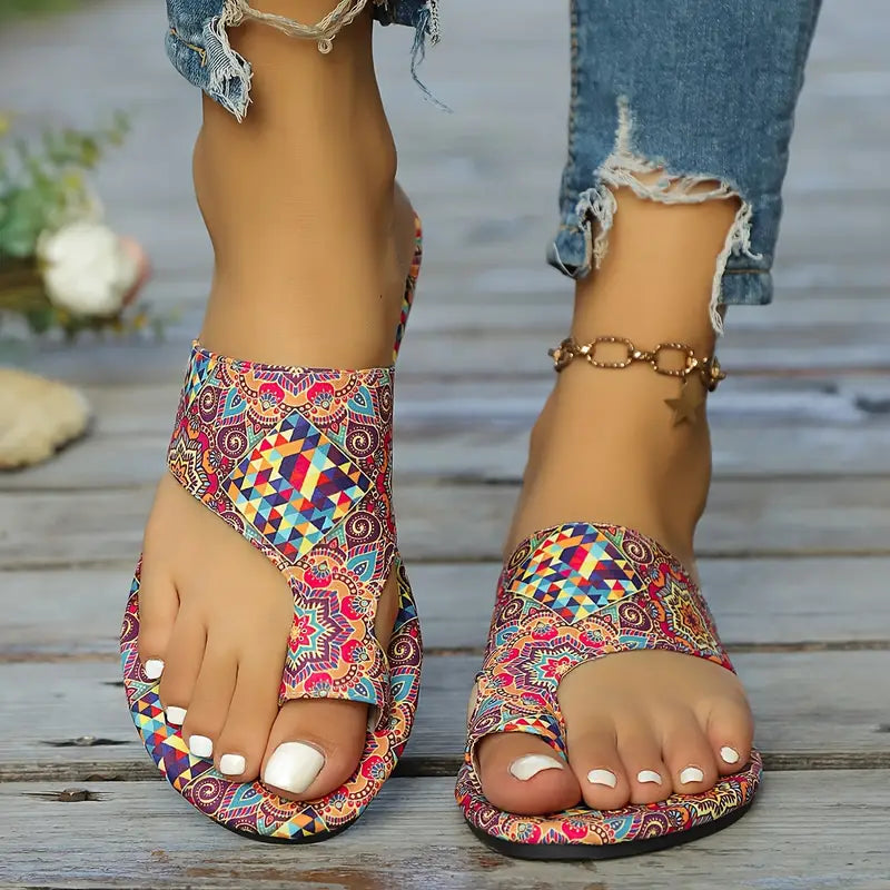 TUCUMÁN™ SANDALIAS PLANAS BOHEMIAS