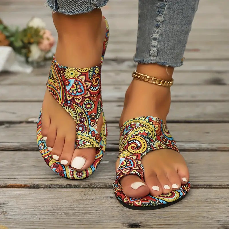 TUCUMÁN™ SANDALIAS PLANAS BOHEMIAS