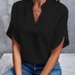 RIO™  BLUSA DE SEDA CON CUELLO EN V