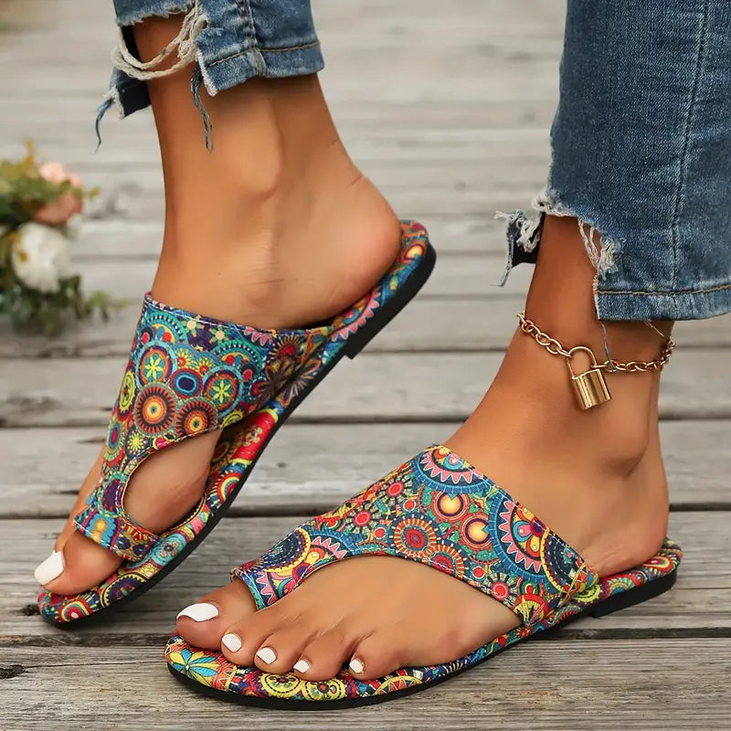 TUCUMÁN™ SANDALIAS PLANAS BOHEMIAS